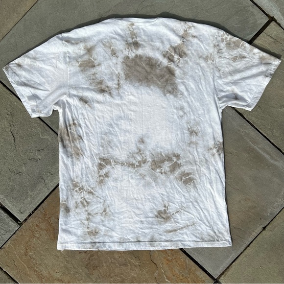 Lakai White Tie Dye T-shirt - Picture 2 of 5